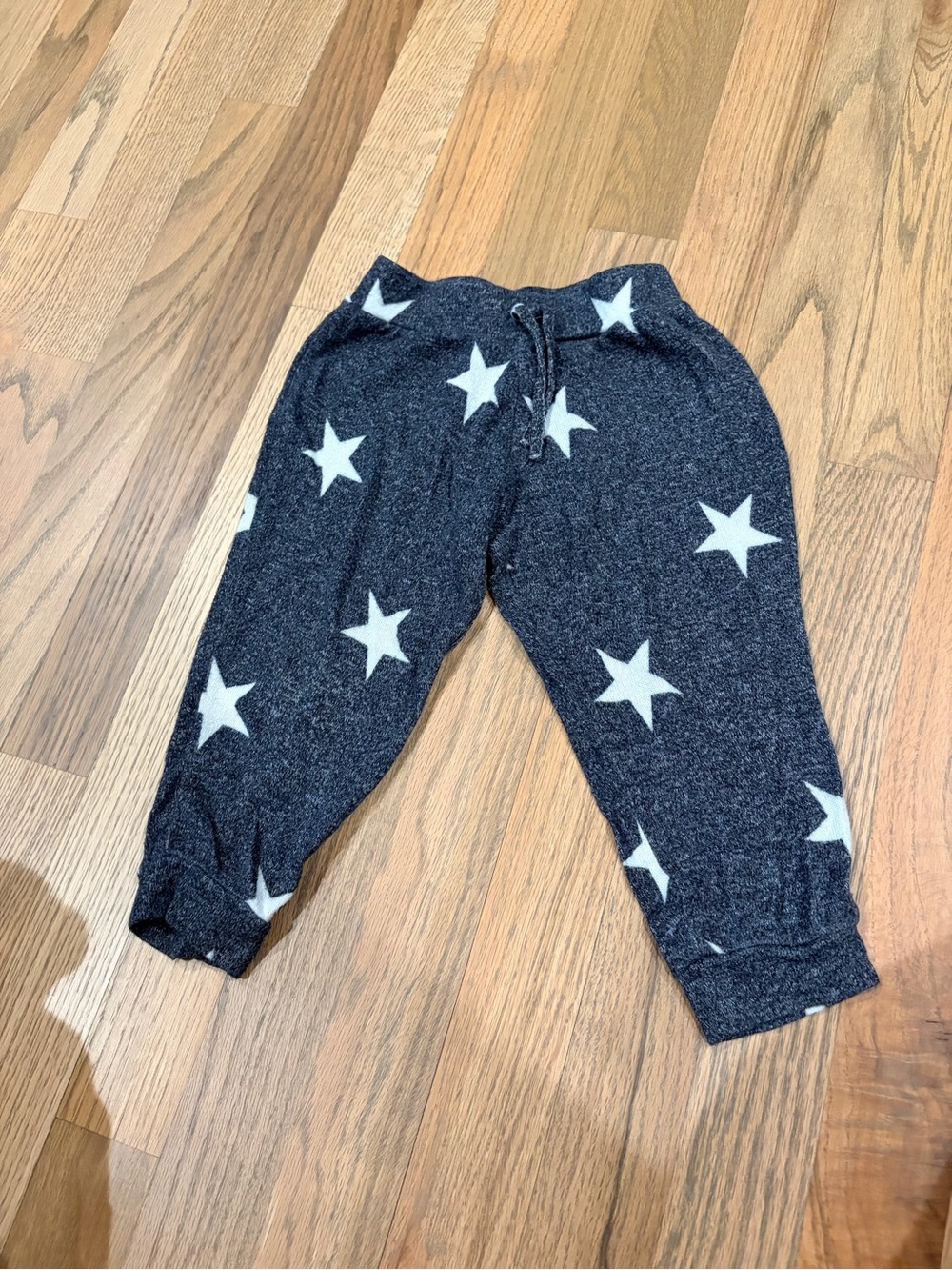 Fornia toddler girl light weight joggers with star print